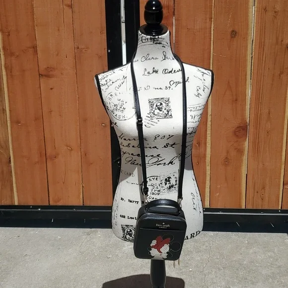 Kate Spade Minnie Mouse Crossbody Purse - Picture 2 of 6